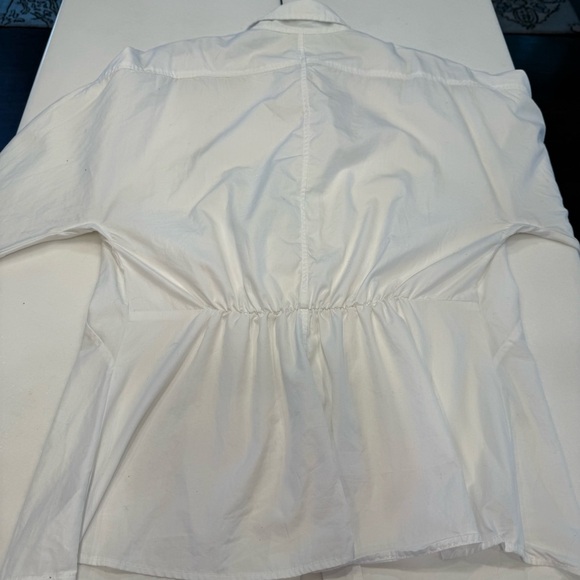 Vince Women’s Button Down Sculpted White Shirt Size Small Excellent! - Picture 10 of 11